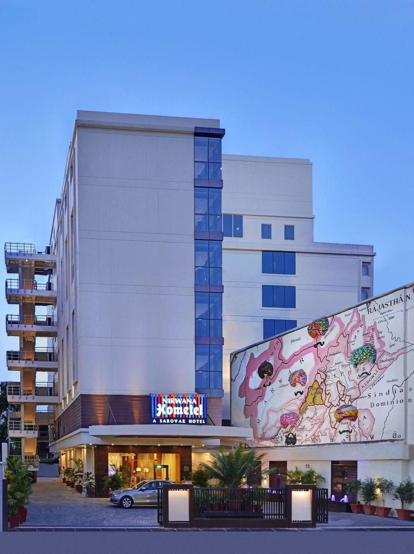 Nirwana Hometel Jaipur- A Sarovar Hotel Exteriör bild